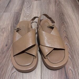 Leather Seychelles Platform Sandals